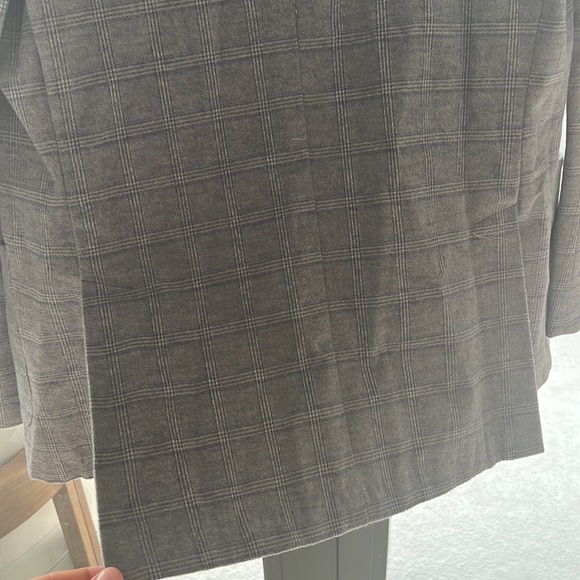Sartoria Nardelli Grey Blue Plaid sports jacket blazer 52 / 42 tartan SuitSupply - Picture 8 of 10